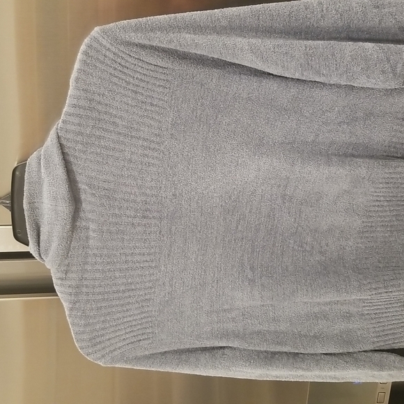 💕BAREFOOT DREAMS💕 CozyChic Open Cardigan ~ Dusk Blue Medium M NWT - Picture 9 of 12